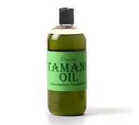 Mystic Moments | Tamanu Virgin Organic Carrier Oil 1 Litre | Cold Pressed Calophyllum Inophyllum Seed Oil | Skin & Hair Care | Rich Nutty Aroma | Virgin Unrefined | Egypt | Vegan GMO Free