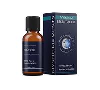 Mystic Moments | Tea Tree Essential Oil 50ml - Pure & Natural Oil for Diffusers, Aromatherapy & Massage Blends Vegan GMO Free