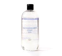 Mystic Moments | Triethanolamine TEA 99% Liquid | High Purity pH Adjuster for Cosmetic Use | pH Stabiliser for Creams, Lotions & Skincare Formulations | 1Kg