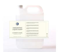 Mystic Moments | Unscented Liquid Soap Base 5Kg | Customisable Hand & Body Wash | Clear Gel Formula with Vegetable Glycerine | Soft Silky Skin | DIY Cosmetic Making