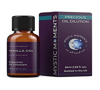 Mystic Moments | Vanilla CO2 Precious Oil Dilution 50ml 3% Jojoba Blend Perfect for Massage, Skincare, Beauty and Aromatherapy