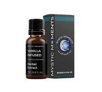 Mystic Moments | Vanilla Infused Herbal Extract | 10ml | Vanilla planifolia fruit extract infused in sunflower oil with natural vitamin E for skincare and haircare formulations.