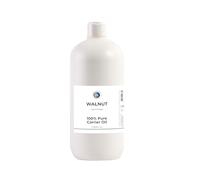 Mystic Moments | Walnut Carrier Oil 1 Litre - Pure & Natural Oil Perfect For Hair, Face, Nails, Aromatherapy, Massage and Oil Dilution Vegan GMO Free