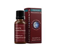 Mystic Moments | White Christmas Fragrance Oil - 10ml - Perfect for Soaps, Candles, Bath Bombs, Oil Burners, Diffusers and Skin & Hair Care Items