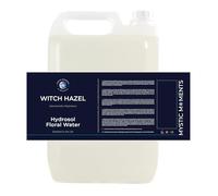 Mystic Moments | Witch Hazel Hydrosol Floral Water 5 litres | Perfect for Skin, Face, Body & Homemade Beauty Products Vegan GMO Free