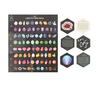 Mystic Mondays: Crystal Grid Deck (Pack of 48) Something Different Multi One Size