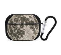 Mystic Moon AirPods Pro Protective Case Cute Earphone Protective Covers with Keychain Ring - Compatible with AirPod Pro 2nd / 1st Generation
