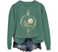 Mystic Moon And Sun Sweatshirt, Mystic Moon Sweatshirt, Mystic Moon And Sun, Mystic Moon, Mystic Moon And Sun Shirt Green