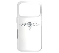 Mystic Moon Phases Cosmic Symbols Case for iPhone 17 Pro