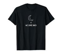 Mystic Moon Return WE Came Back Vintage Spacecraft Art Value Graphic T-Shirt