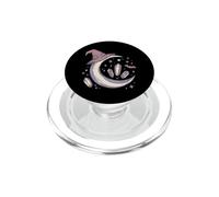 Mystic Moon Witch Hat Celestial Magic Bat & Crystals PopSockets PopGrip for MagSafe