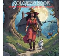 Mystic Moonwords: Color, Spell, Puzzle: Mystic Moonwords Adult Coloring Book