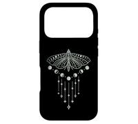 Mystic Moth Moon Phases - Esoteric Astrology Moon Lover Case for iPhone 17 Pro