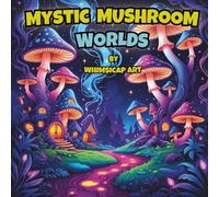 Mystic Mushroom Worlds: 50 Psychedelic Mushroom Coloring Pages for Adults & Teens - A Surreal Journey of Relaxation, Fantasy, and Creative Escape