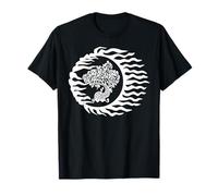 Mystic Nature Sacred Tree Icon Spiritual Roots Energy Flow T-Shirt