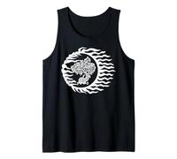 Mystic Nature Sacred Tree Icon Spiritual Roots Energy Flow Tank Top