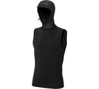 Mystic Neoprene Wetsuit Top with Hood 3/2mm - Black