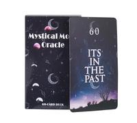 Mystic Oracle Card Deck | 60-Piece Divination Cards Set For Spiritual Insight | Fortune Reading Tarot Game For Party Fun And Esoteric Guidance