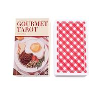 Mystic Oracle Cards, Gourmet Tarot Kit, Spiritual Tool with Meanings, Destiny Game with Artwork, 4.02x2.36 inches Deck Collection, English Edition, Fortune-Telling Entertainment for Reflection