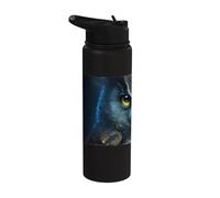 Mystic owl Guardian of the Mythical Forest Stainless Steel Insulated Water Bottle