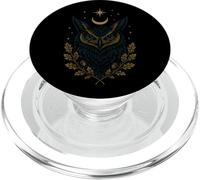 Mystic Owl Night Forest Nature Spirit Magic Art PopSockets PopGrip for MagSafe