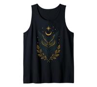 Mystic Owl Night Forest Nature Spirit Magic Art Tank Top