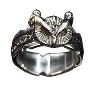 Mystic Owl Statement Copper Construction Retro Punk Jewelry Finger Accessories Gothic Owl