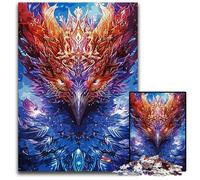 Mystic Phoenix 1000Piece Jigsaw Puzzle Puzzles for Adults Birthday Gift Idea Challenging Brain Teaser Game 1000 PCS(75x50cm)