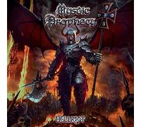 MYSTIC PROPHECY - HELLRIOT LTD. ORANGE/RED/WHITE SPLATTER LP - Vinyl R - G3z