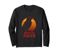 Mystic Raven Dark Academia Women's Night Long Sleeve T-Shirt