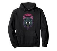 Mystic Raven Mask Dark Forest Fantasy Art Pullover Hoodie