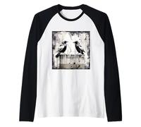 Mystic Raven Norse - Goth Crow Viking Raglan Baseball Tee