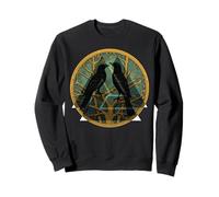 Mystic Raven Norse - Goth Crow Viking Sweatshirt