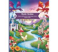 Mystic Realms: A Fantasy Coloring Journey Through Dragons, Fairies & Forgotten Worlds