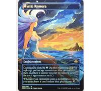 Mystic Remora #01 Foil by CB - Alternative Custom Art Enchantment MTG