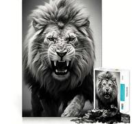 Mystic Roar 1000 Pieces Jigsaw Puzzles for Adults Strong Logic Toy Relaxing Fun Clear Edge Memorable Gift (38x52cm)