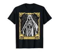 Mystic Skeleton Tarot Card - The High Priestess T-Shirt