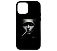 Mystic Smoker Abstract Female Face Portrait Case for iPhone 12 mini
