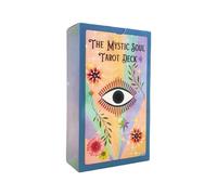 Mystic Soul Tarot 12 * 7cm 78 Pcs Cards with Guidebook - Vibrant Colors Throughout The Deck, To Uplift The Energy of The Reader The Mystic Soul Tarot Deck
