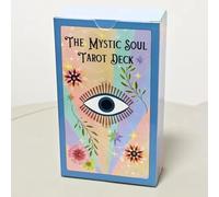 Mystic Soul Tarot Deck, 78 Cards with Guidebook, 12x7 cm, Vibrant Colourful Artwork
