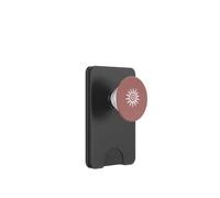 Mystic Spiral Sun Boho Celestial Dusty Rose PopSockets PopWallet for MagSafe