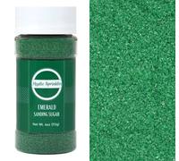 Mystic Sprinkles Sanding Sugar 4oz Bottles (Emerald - Green)