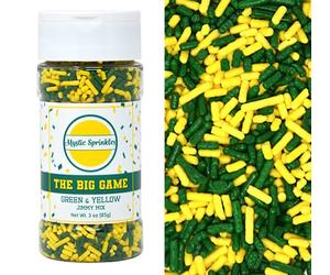 Mystic Sprinkles The Big Game Jimmy Mix 3oz Bottle (Green & Yellow)