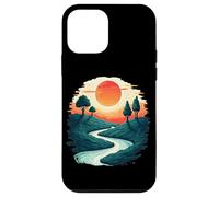 Mystic Sunset River Over Dreamy Hills Sky Case for iPhone 12 mini