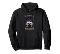 Mystic Tarot Card The Reader Book Lover Pullover Hoodie