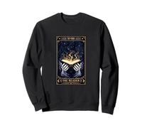 Mystic Tarot Card The Reader Book Lover Sweatshirt
