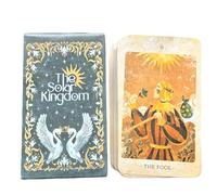 Mystic Tarot Set, Starry Oracle Deck, 78 Card Collection with Symbolic Features, Standard Divination Edition, Stylish Fortune Kit with Artistic Design, Spiritual Reading for Entertainment & Insight