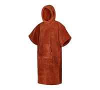 Mystic Teddy Change Robe Poncho or Changing Robe Towel for Beach Watersports & Surfing - Rusty Red