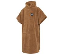 Mystic Teddy Poncho or Changing Robe Towel for Beach Watersports & Surfing - Slate Brown - Unisex