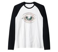 Mystic Third Eye Vision Spiritual Awareness Eye Art Raglan Baseball Tee